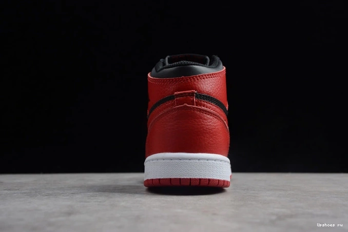  001 555088 High Bred Kids Black Red Banned Retro Air Jordan OG 1 0120